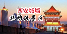 插插插操中国陕西-西安城墙旅游风景区